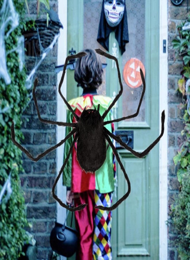 catnee Giant Realistic Spider Costume & Decor - Outdoor/Indoor Giant Spider Props with Straps for Kids' Halloween Parties & Haunted Houses - Image 4